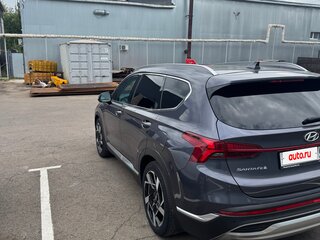 2023 Hyundai Santa Fe IV Рестайлинг, серый, 4500000 рублей, вид 4