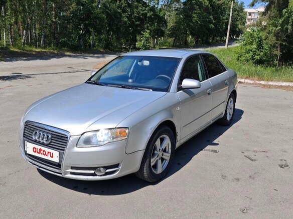 2007 Audi A4 III (B7), серебристый, 800000 рублей