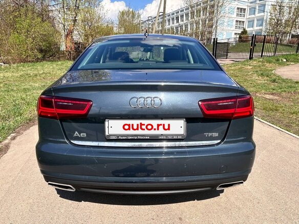 2015 Audi A6 IV (C7) Рестайлинг, серый, 1850000 рублей - вид 3