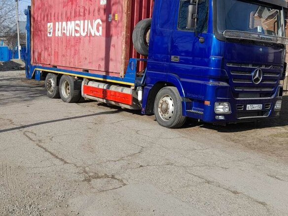 2006 Mercedes-Benz Actros, синий, 6750000 рублей - вид 9
