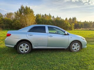 2008 Toyota Corolla X (E140, E150), голубой, 750000 рублей, вид 2