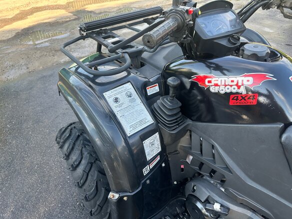 2008 CFMoto CF500-2А, чёрный, 410000 рублей - вид 1