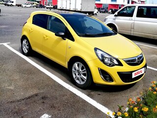 2012 Opel Corsa D Рестайлинг II, жёлтый, 720000 рублей, вид 1