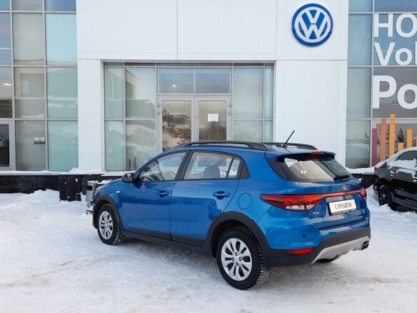 2018 Kia Rio X-Line IV, синий - вид 3