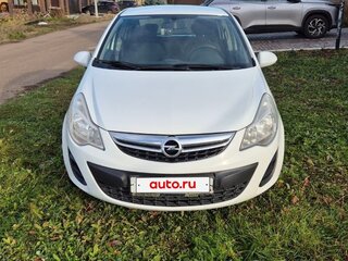 2012 Opel Corsa D Рестайлинг II, белый, 430000 рублей, вид 2