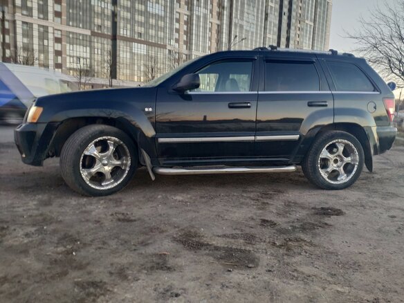 2008 Jeep Grand Cherokee III (WK), чёрный - вид 3