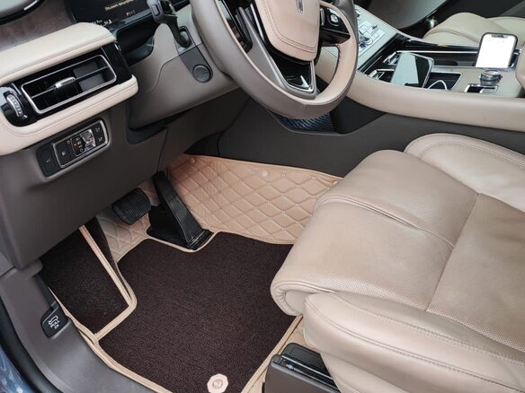2021 Lincoln Aviator II, синий, 6900000 рублей - вид 12