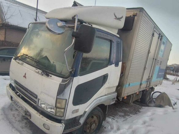 1996 Fuso (Mitsubishi) Fighter, белый, 1500000 рублей - вид 6