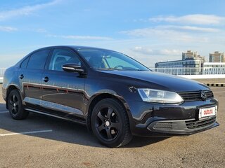 2012 Volkswagen Jetta VI, чёрный, 1060000 рублей, вид 1