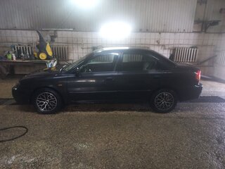 2006 Kia Spectra I Рестайлинг 2, чёрный, 400000 рублей, вид 2