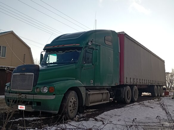 2001 Freightliner Century Class, зелёный, 1700000 рублей - вид 28