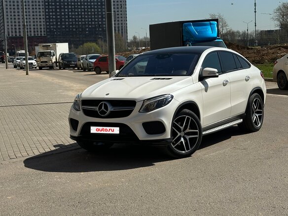 2015 Mercedes-Benz GLE Coupe 350 d I (C292), белый