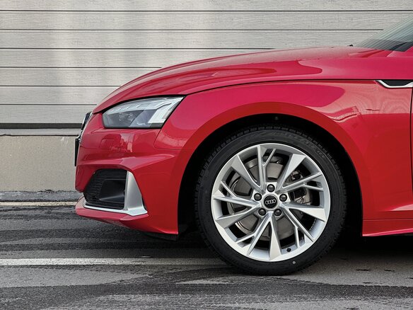 2022 Audi A5 Sportback 40 TFSI II (F5) Рестайлинг, пурпурный, 4300000 рублей - вид 16