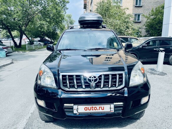 2008 Toyota Land Cruiser Prado 4-speed 120 Series Рестайлинг, чёрный - вид 6