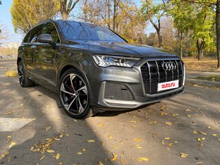 2021 Audi Q7 45 TDI II (4M) Рестайлинг, серый, 8200000 рублей, вид 1