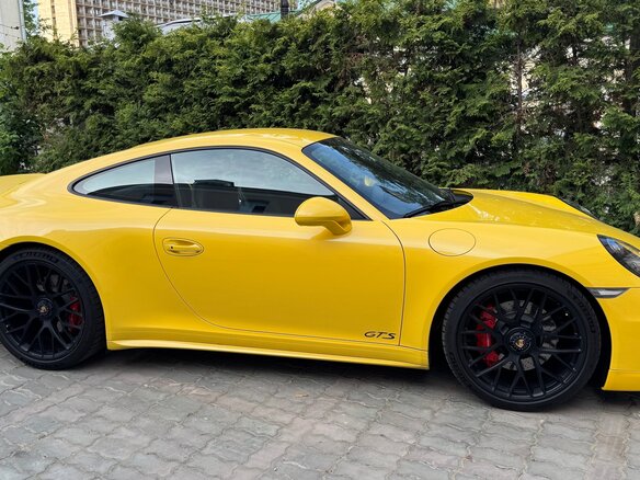 2015 Porsche 911 Carrera 4 GTS VII (991), жёлтый - вид 4