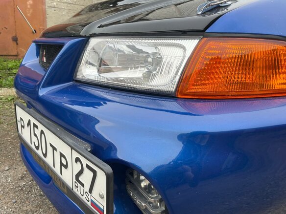 1998 Mitsubishi Lancer Evolution V, синий, 700000 рублей - вид 13