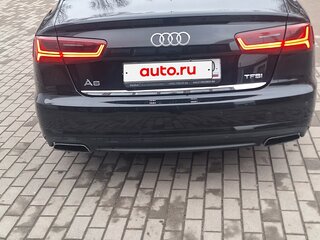 2016 Audi A6 IV (C7) Рестайлинг, чёрный, 1600000 рублей, вид 4