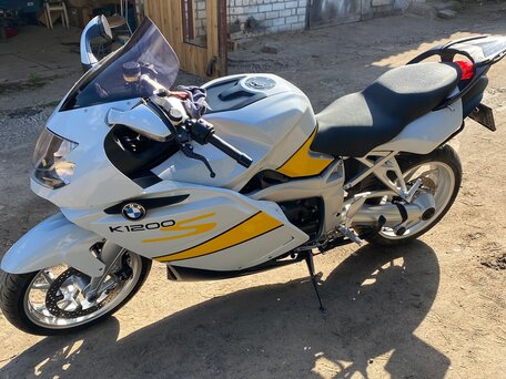 2005 BMW K 1200 S, белый, 500000 рублей, вид 4