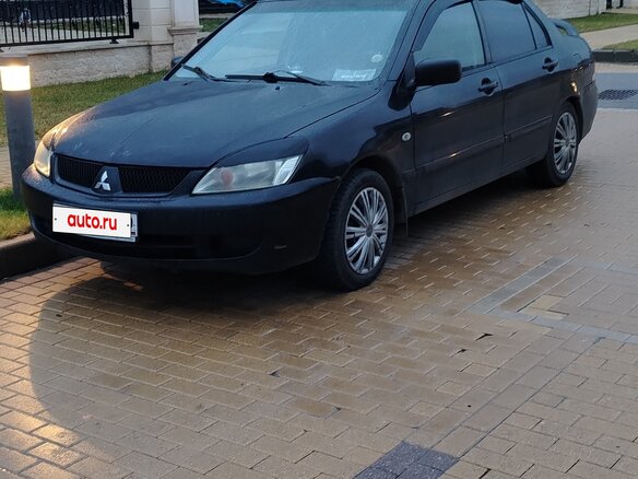 2007 Mitsubishi Lancer IX Рестайлинг, чёрный, 320000 рублей - вид 1
