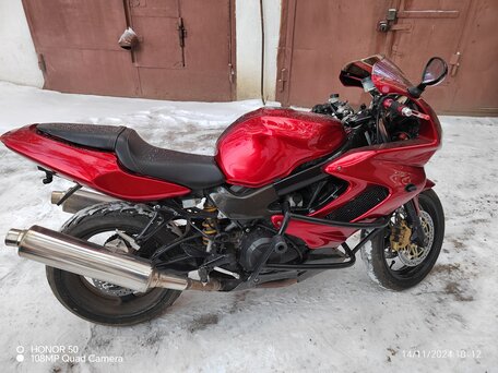 1997 Honda VTR 1000, красный, 400000 рублей, вид 4