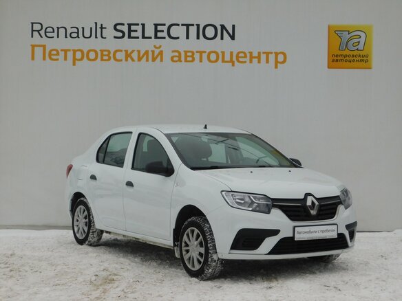 2018 Renault Logan II Рестайлинг, белый - вид 2
