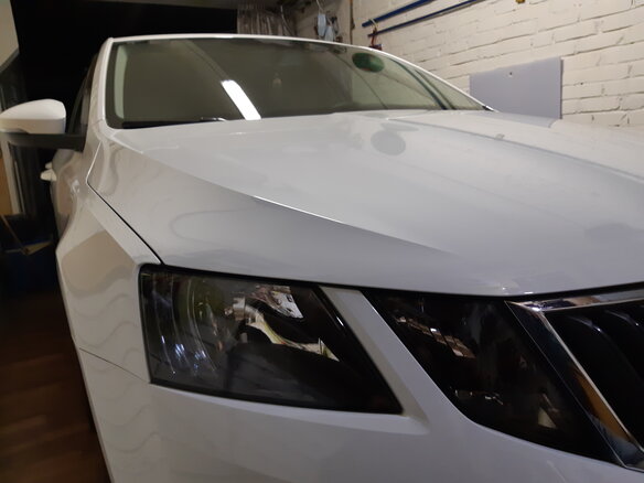 2018 Skoda Octavia III (A7) Рестайлинг, белый - вид 20
