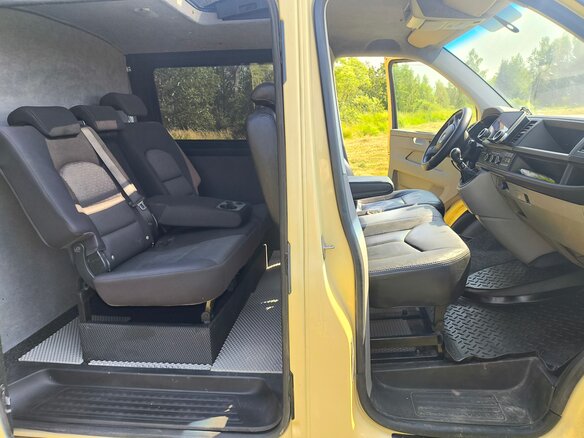 2016 Volkswagen Transporter T6, бежевый, 1900000 рублей - вид 19