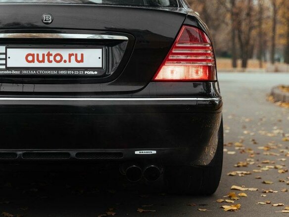 2004 Mercedes-Benz S-Класс 500 Long IV (W220) Рестайлинг, чёрный - вид 18