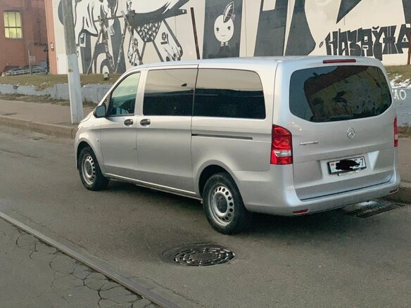2015 Mercedes-Benz Vito 121 L3 III (W447), серебристый - вид 6