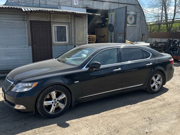 2007 Lexus LS Long 460 L IV, чёрный, 1350000 рублей - вид 4