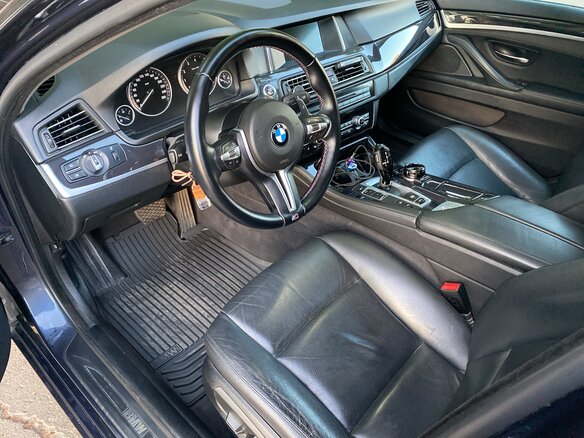 2013 BMW 5 серии 528i xDrive VI (F10/F11/F07) Рестайлинг, синий - вид 13