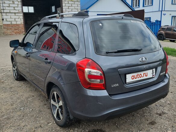 2014 Lada (ВАЗ) Kalina II, серый, 580000 рублей - вид 3