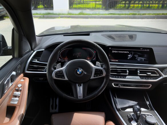 2019 BMW X7 30d I (G07), чёрный, 6800000 рублей - вид 19