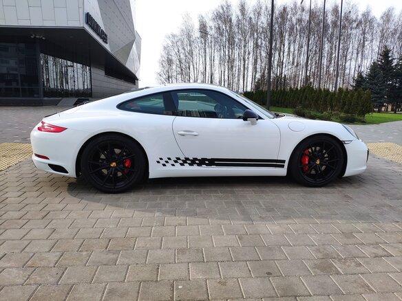 2016 Porsche 911 Carrera S VII (991) Рестайлинг, белый - вид 8