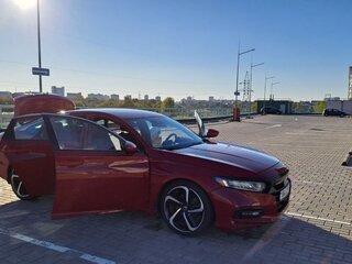 2019 Honda Accord X, красный, 1419000 рублей, вид 4