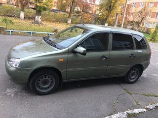 2012 Lada (ВАЗ) Kalina I, зелёный, 430000 рублей, вид 4