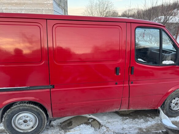 1995 Ford Transit, красный, 500000 рублей - вид 7