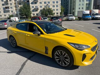 2018 Kia Stinger I, жёлтый, 2400000 рублей, вид 3