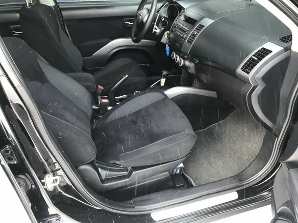 2007 Mitsubishi Outlander II, чёрный - вид 14