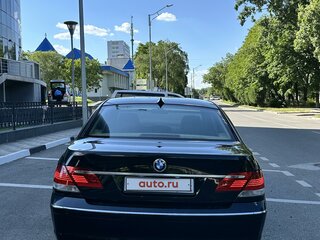 2007 BMW 7 серии 740i IV (E65/E66) Рестайлинг, чёрный, 2700000 рублей, вид 5