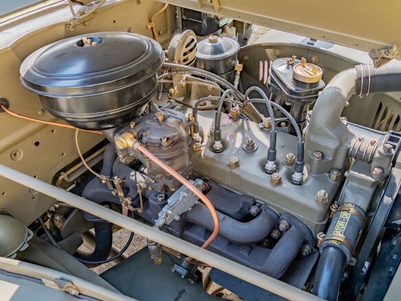 1942 Dodge WC series WC-52 T214, зелёный - вид 4