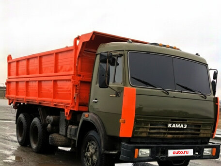 1994 КамАЗ 55102, зелёный, 800000 рублей, вид 1