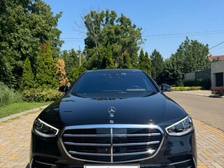 2021 Mercedes-Benz S-Класс 500 4MATIC VII (W223), чёрный, 9850000 рублей, вид 1