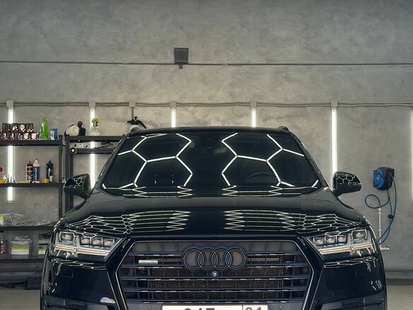 2019 Audi Q7 II (4M), чёрный, 5200000 рублей - вид 19