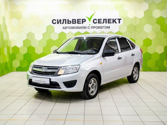2015 Lada (ВАЗ) Granta I, серебристый, 479000 рублей