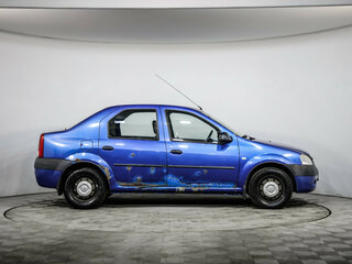 2007 Renault Logan I, синий, 150000 рублей, вид 4