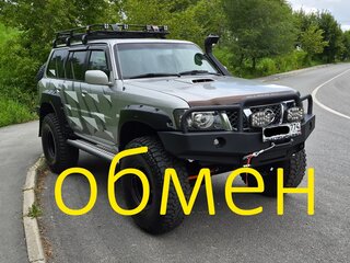 2007 Nissan Patrol V (Y61) Рестайлинг, серебристый, 3620000 рублей, вид 1