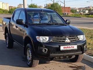 2014 Mitsubishi L200 Easy Select IV Рестайлинг, чёрный, 1570000 рублей, вид 1