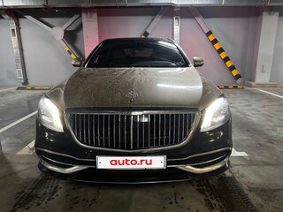 2017 Mercedes-Benz Maybach S-Класс 450 I (X222) Рестайлинг, чёрный, 8500000 рублей, вид 4